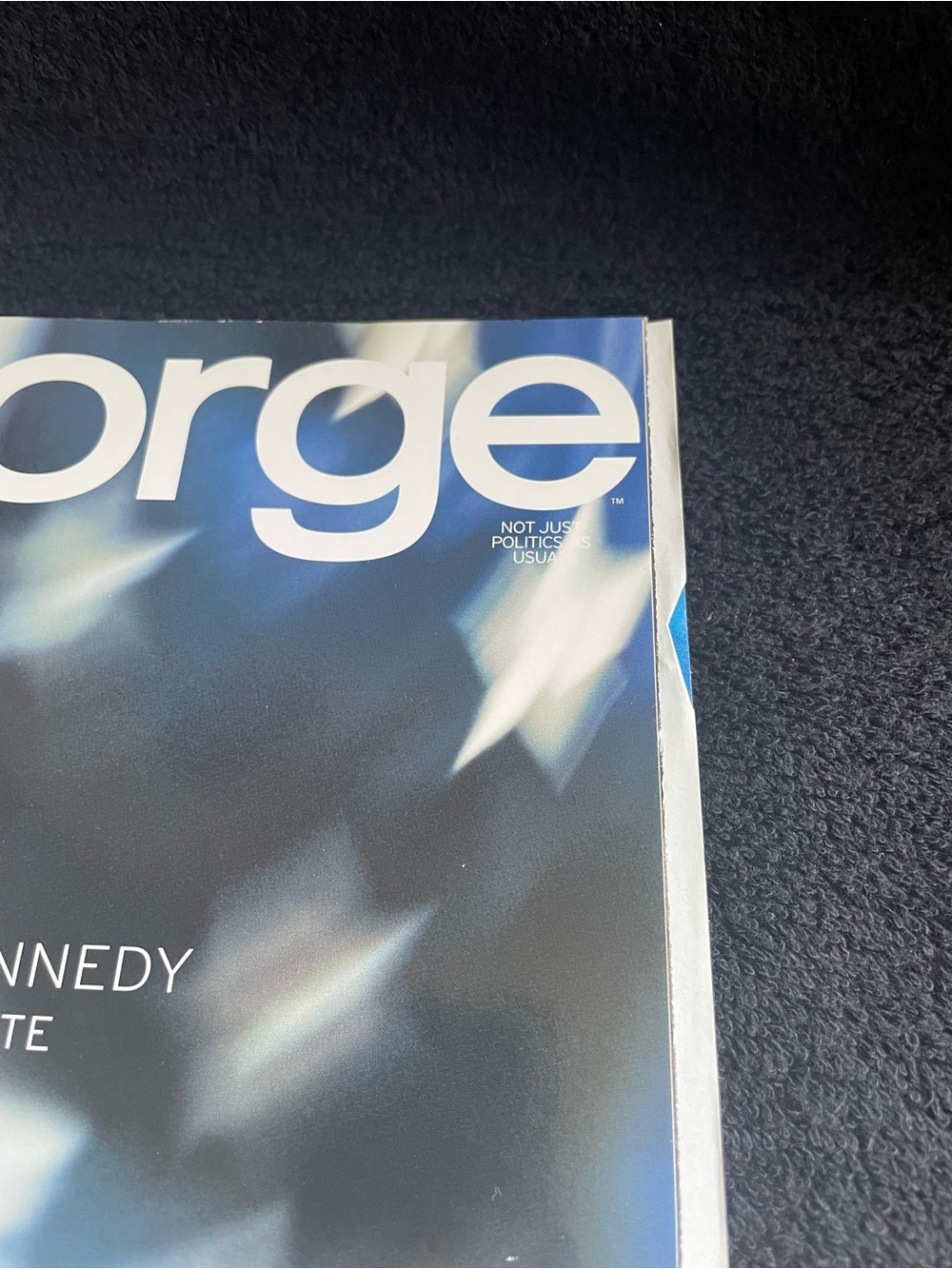 Vintage 1999 George Magazine John KennedyJr Tribute Cover - Picture 5 of 5